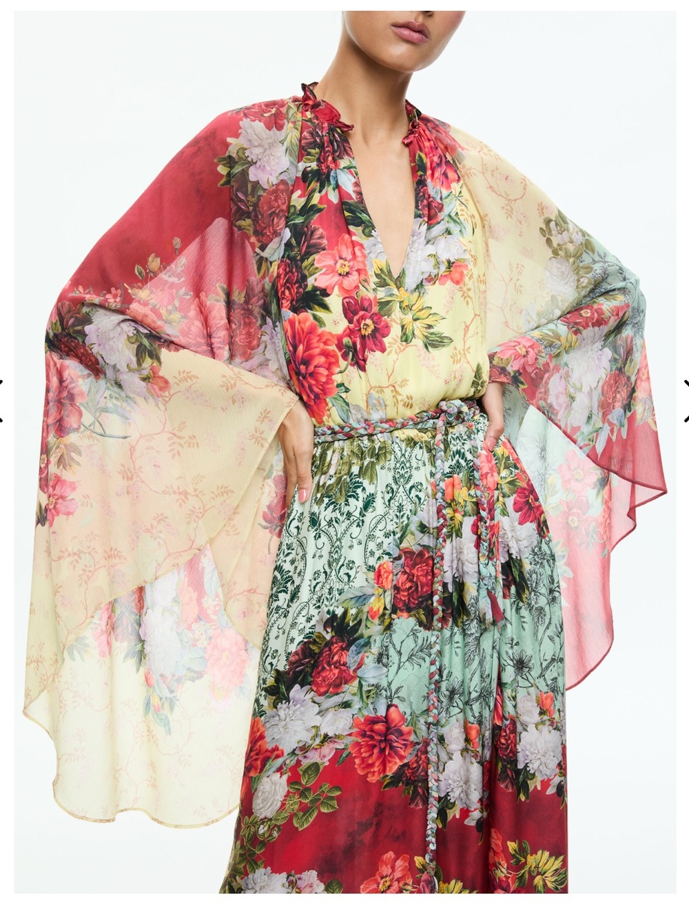 NWT Alice + Olivia Malinda Maxi Dress size 4 video - Picture 17 of 17
